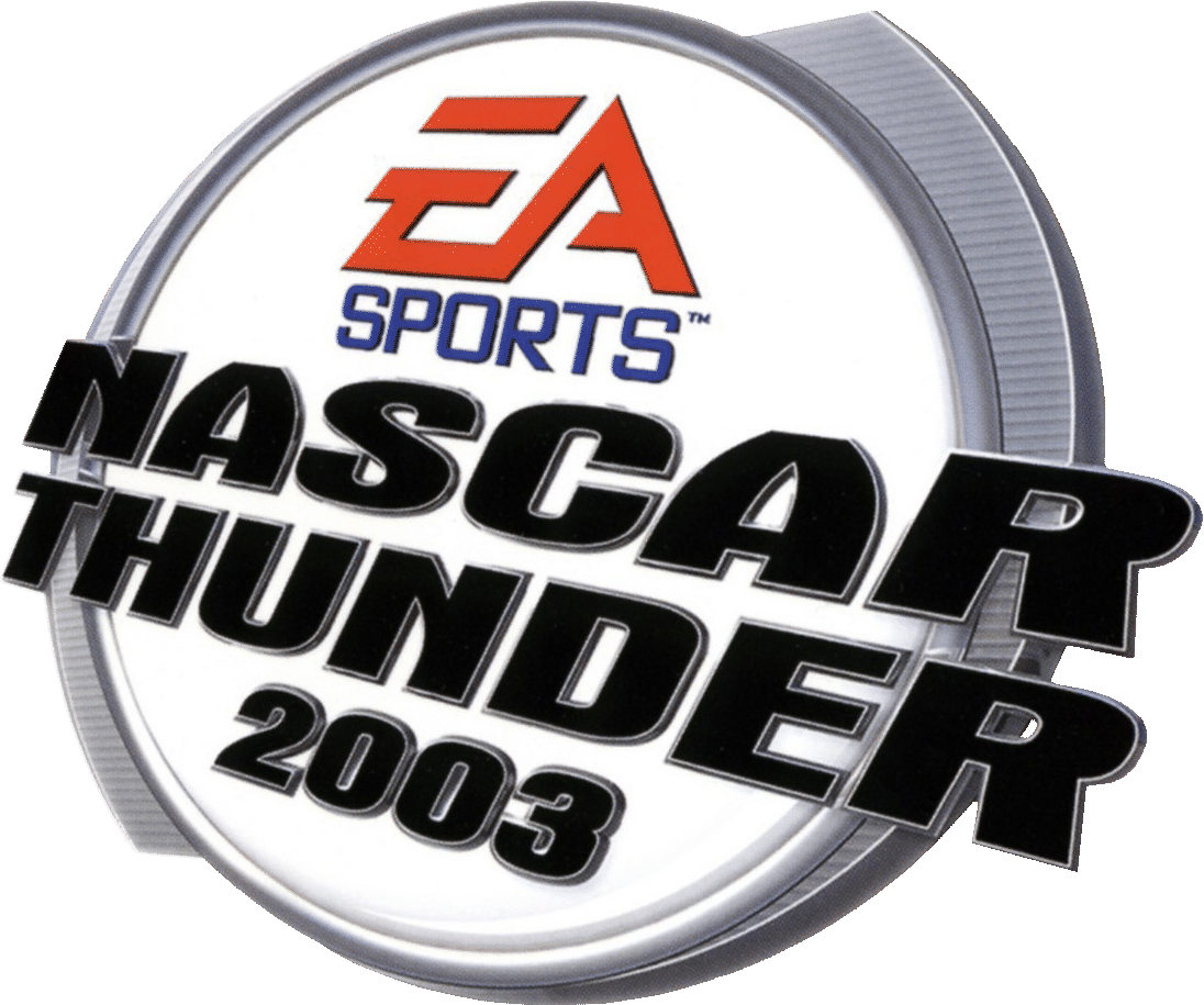 NASCAR Thunder 2003 logo for Playstation
